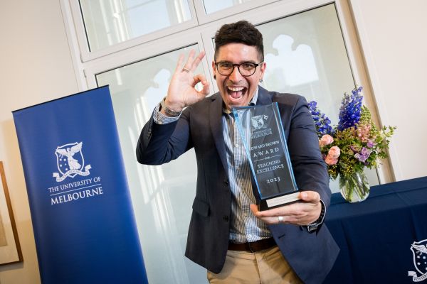 2023 Edward Brown Award for Teaching Excellence - Dr Eduardo Araujo Oliveira